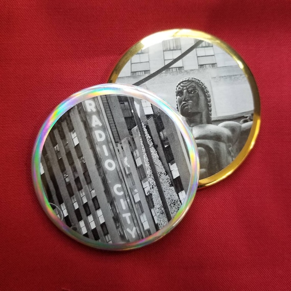 Customizable round 2 inch mirror with pouch. Any image or logo, Wedding, Unique business card, Makeup artist gifts, wholesale available