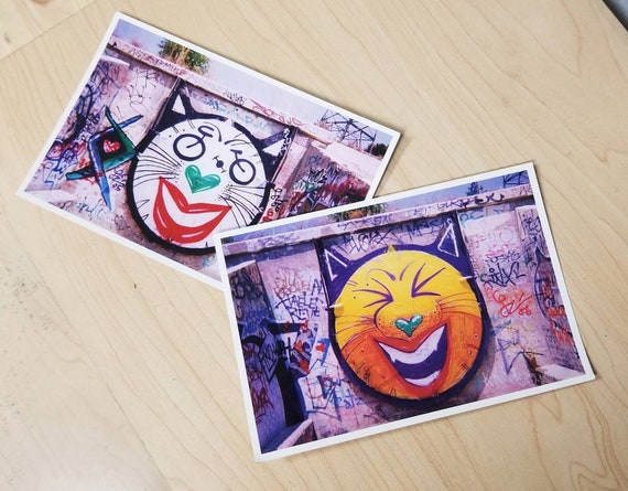 Cat Postcards - Los Angeles River Cats - Leo Limon