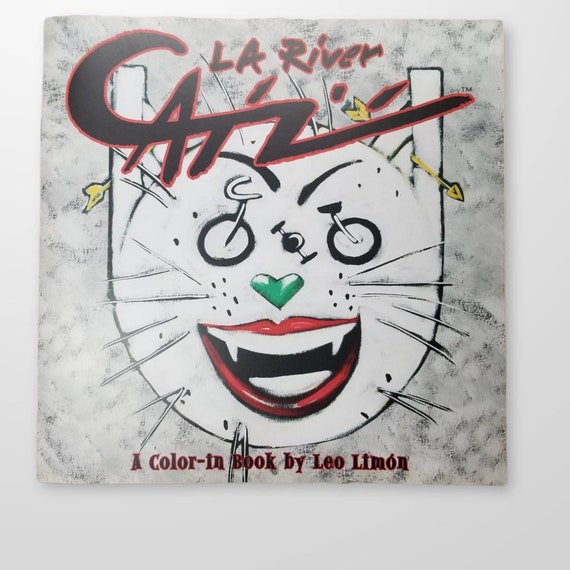 LA River Catz Color-in Book by Leo Limon
