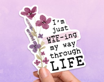 2X Pack FK IT Funny JDM Sticker Decal Notebook Car Laptop 4\" X 5\" (White