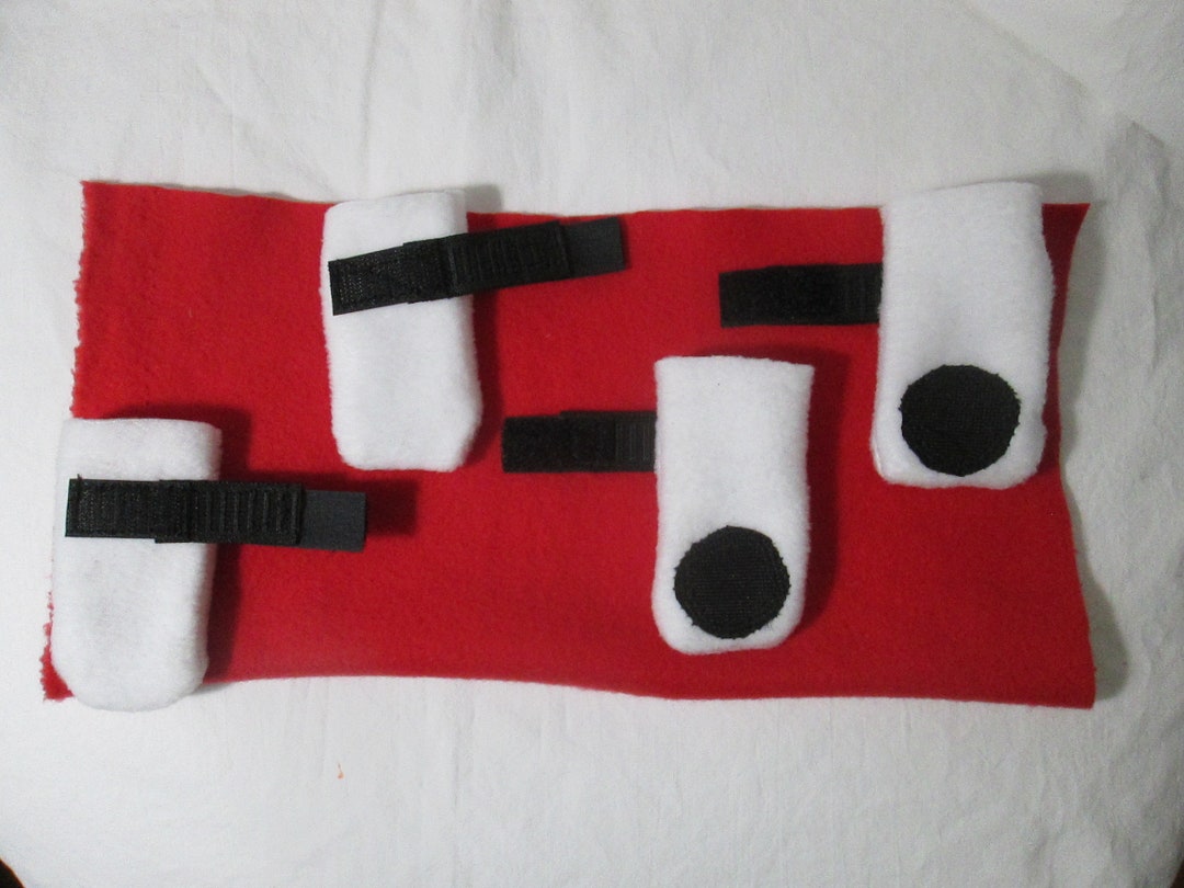 Fleece Dog Booties, Finished Booties, Ready to Ship, White Dog Booties