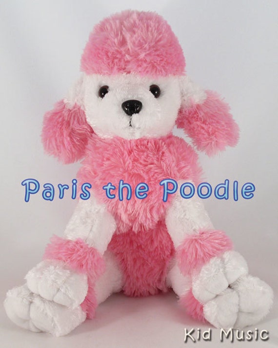 pink poodle stuffed animal