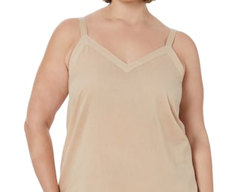 Cotton Camisole | Curvy Bella | Plus Size | L - 6XL