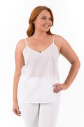 Cotton Voile Camisole: Lightweight Layering Top - XS to 5XL
