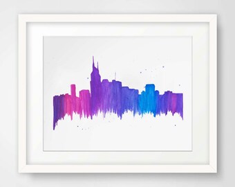 Nashville Skyline--Print