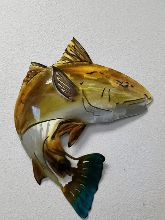 Redfish Wall Art - Red Fish Wall Art Metal Redfish Wall Art - Red Fish Wall Art Metal