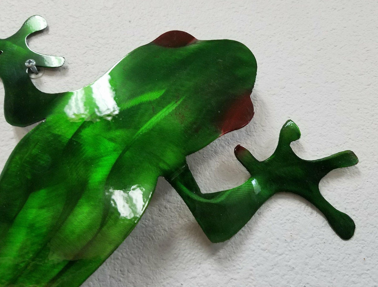 Tree Frog Wall Art Tree Frog Metal Art Stainless Steel Wall Etsy