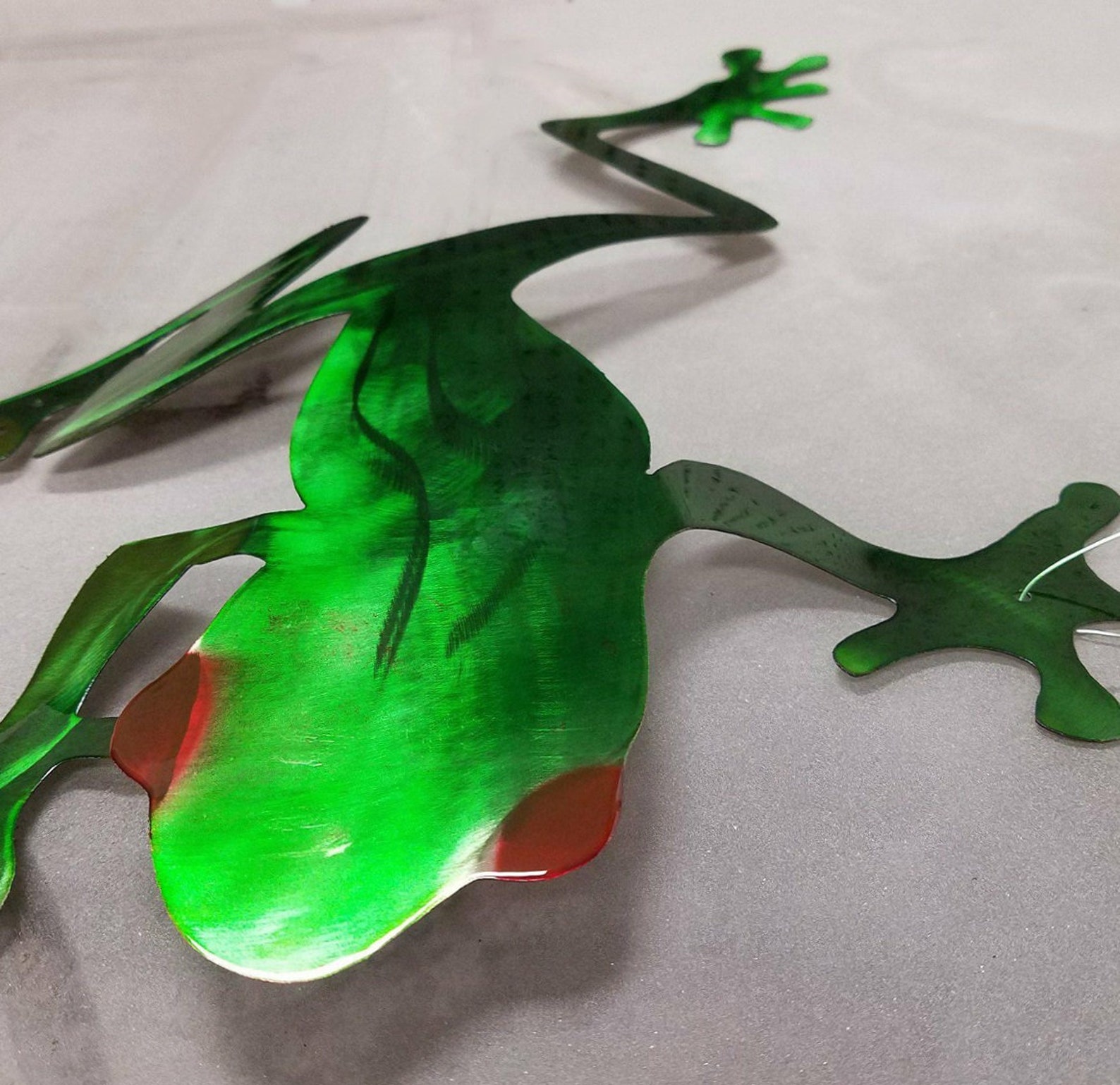 Stainless Steel Tree Frog Rainforest Wall Art Tree Frog Metal Etsy
