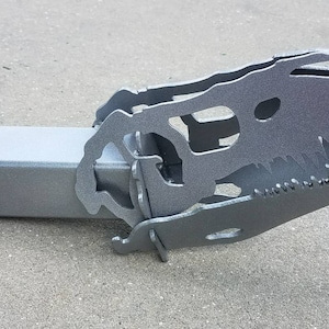 Dinosaur Trailer Hitch Cover, Truck Accessories, Raptor Hitch, Trailer Hitch, Truck Bling, T-Rex Hitch Cover, Steel Dino, Handmade in USA