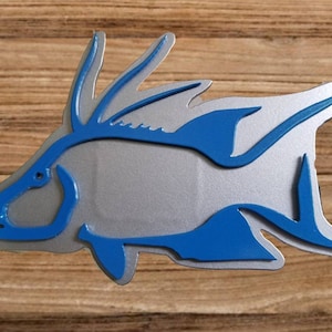 Hogfish Trailer Hitch Cover, Hogfish Hitch Plug, Custom Hitch Cover for Fisherman, Fishing Hitch Plug