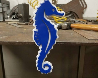 Sea horse trailer hitch cover