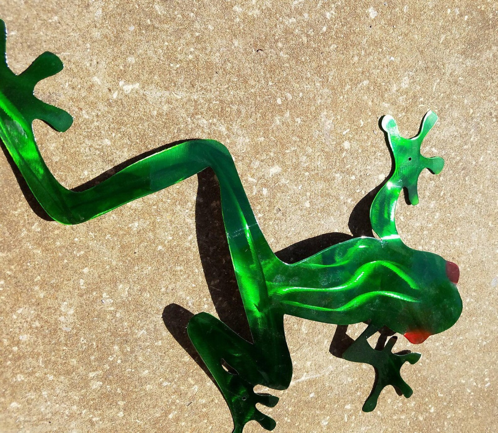 Tree Frog Wall Art Tree Frog Metal Art Stainless Steel Wall Etsy