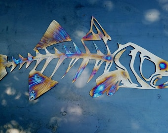 Snook Metal Wall Art 60"x23.3"