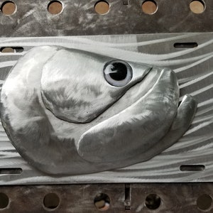 Tarpon Front License Plate, License Plate Fish, Fish License, License Plate Men, License Plate Fishing, License Plate Art, Plate Frame