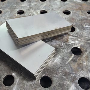2"x4" Stainless Steel weld coupons