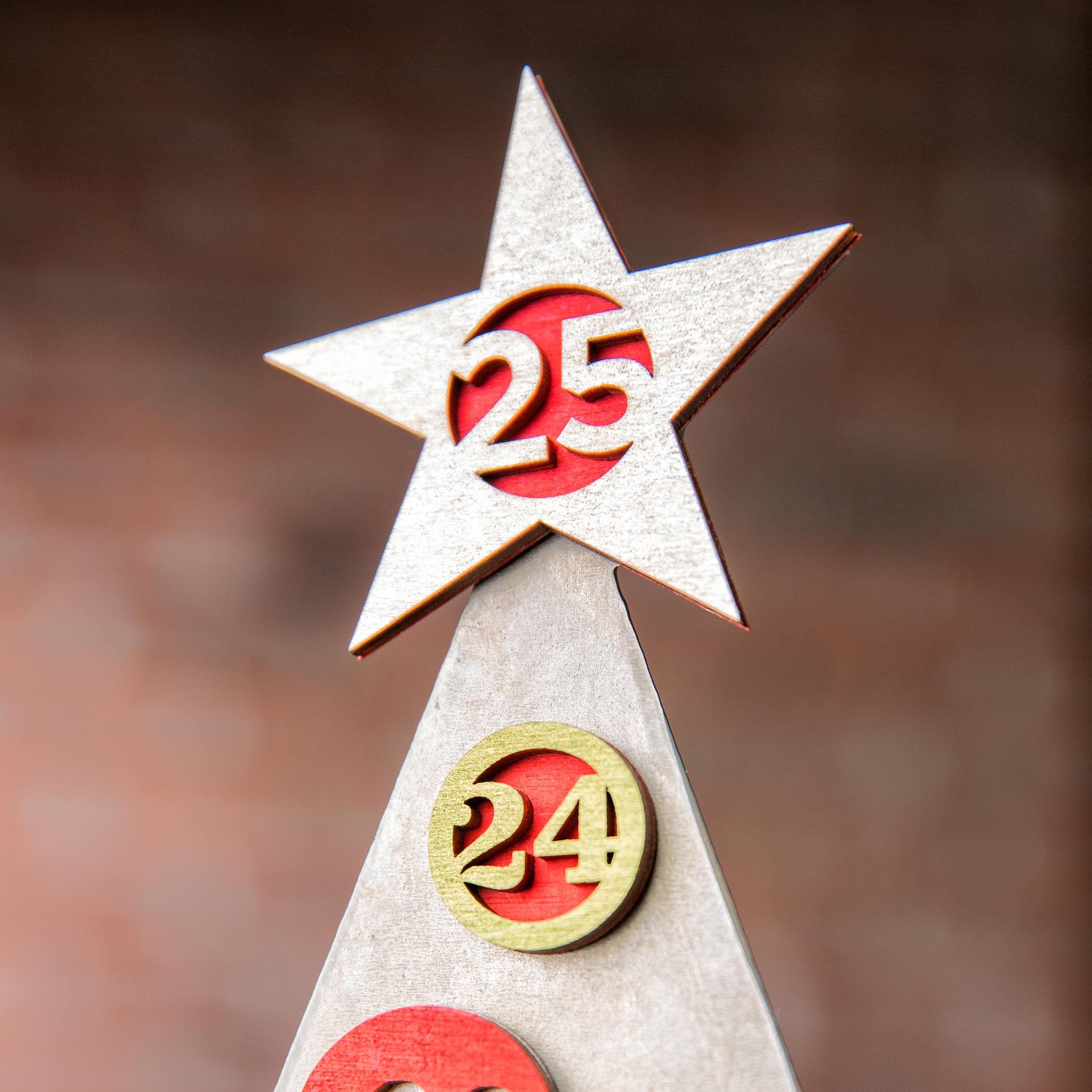Magnetic Christmas Advent Calendar Metal Christmas Tree Family Magnetic Christmas Advent Calendar Metal Christmas Tree Family