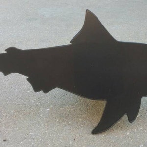 Capa para engate de reboque Daddy Shark, plugue de engate Bull Shark para marido ou pai em preto