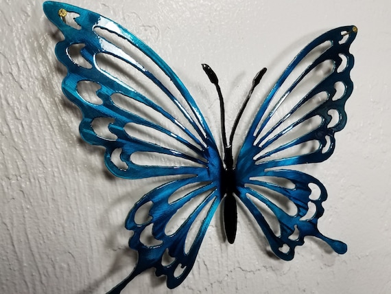 15 Metal Butterfly Wall Art, Butterfly Decor, Butterfly Garden, Butterfly  Decor, Aluminum Butterfly, Outdoor Decor, For Girls Room