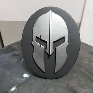 Spartan Trailer Hitch Cover, Hitch Plug, Spartan Race, Spartan Helmet, Spartan Hitch Cover
