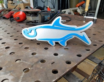 Tarpon Trailer Hitch Cover, Truck Accessories, Car Accessories, Steel fish