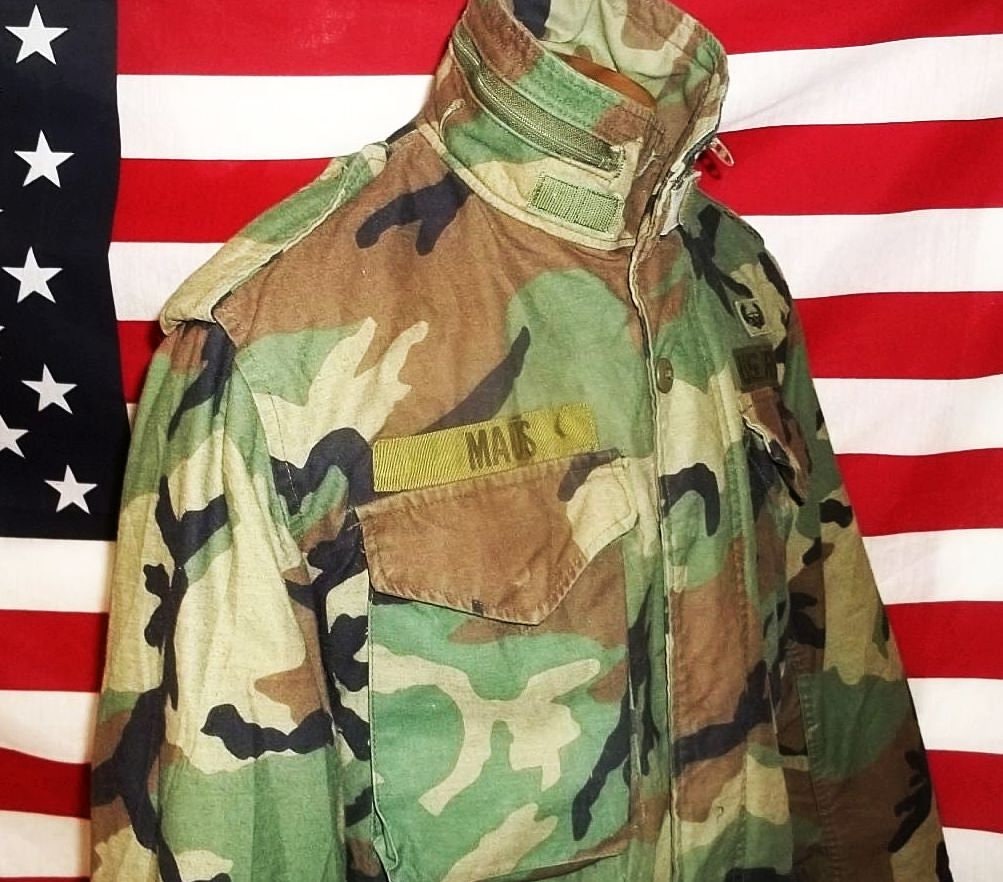 M65 Field Jacket Woodland Camo US Army Psyops Airborne John Ownbey