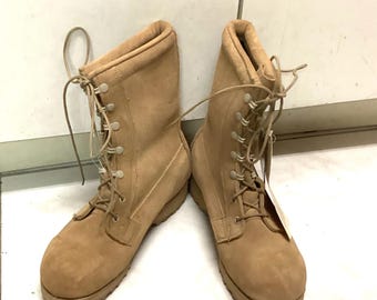 Belleville ICWT Goretex Combat Boots Desert Tan Military Issue mens 7.5 W, 9 womens