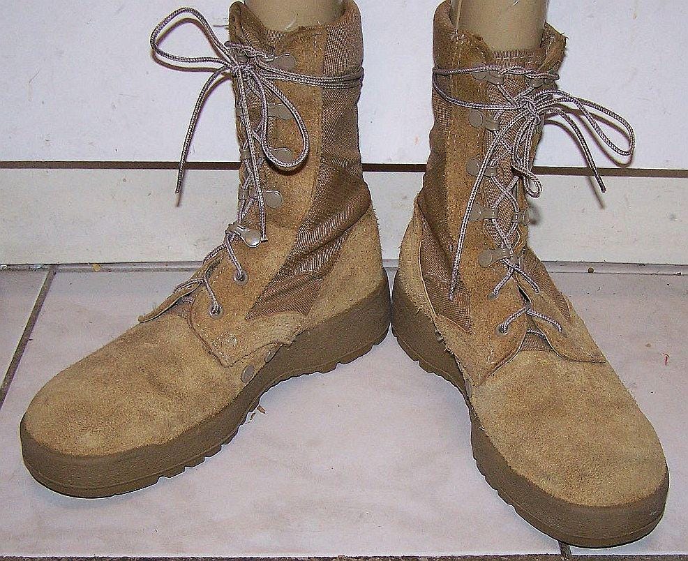靴 Vintage Military Suede Combat Boots Vintage Suede Combat Boots - Etsy