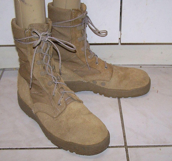 McRae US Army Desert Combat Boots: Suede Cordura,… - image 2
