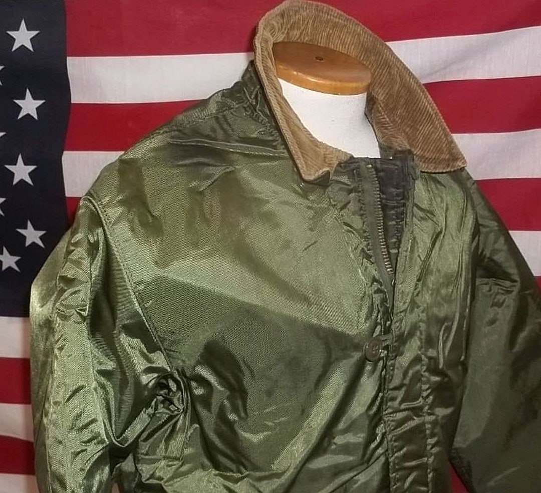 US Navy Deck Jacket A1 Type USN Flotation Impermeable by Alpha for 