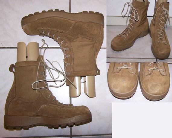 Mcrae Goretex Desert Boots: US Army Issue Suede & Cordura 