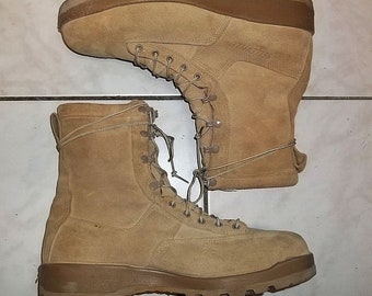 Belleville Goretex Boots Army Marine Corps 775 St 600g Insulated Waterproof Steel Toe Size 13 W Slightly Worn Very Good New Lowered Price