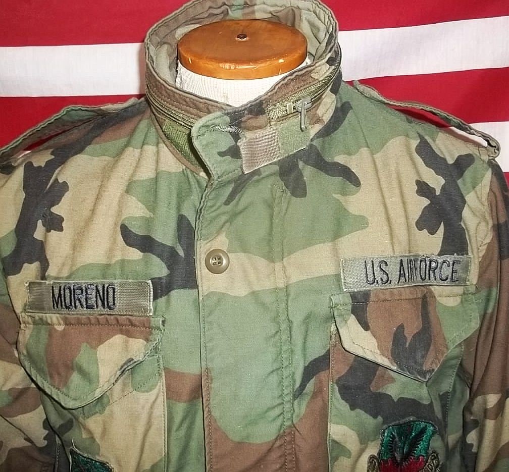 M65 Field Jacket in Woodland Camo With 
