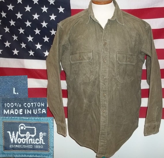 Woolrich Hunting Shirt Flannel Olive 