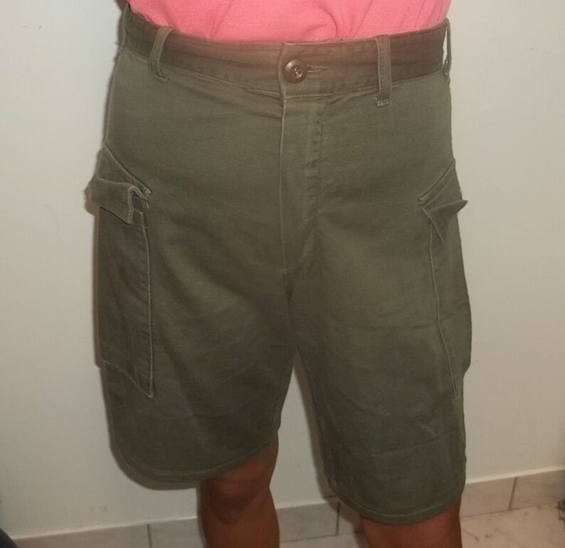 women's army fatigue cargo shorts