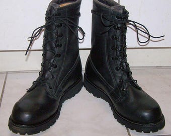 Corcoran Quality Boots Jump Jungle Black Leather Lace up  display picture 1