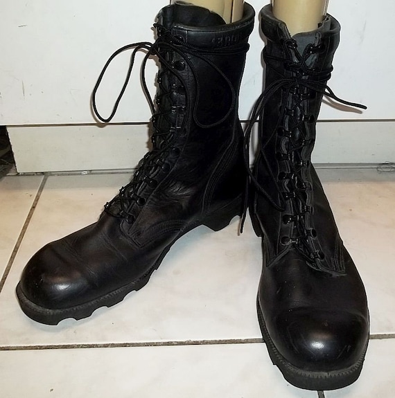 Vintage Belleville USGI boots US Army combat leat… - image 4