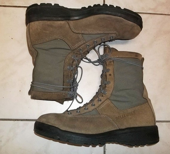 Belleville Combat Boots Goretex 690 Usaf Cold Weather Waterproof Flight Combat Size 11 R Slightly Worn Very Good Clean New Lowered Price
