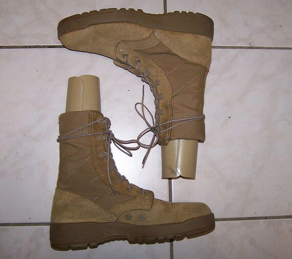 McRae US Army Desert Combat Boots: Suede Cordura,… - image 4