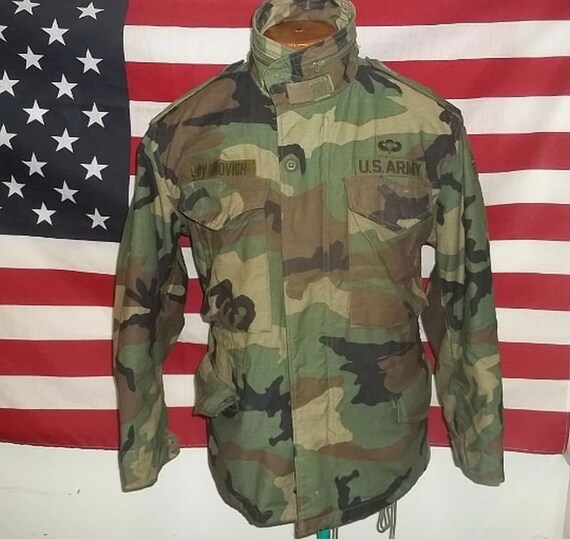 US Army M65 Field Jacket Woodland Camo 