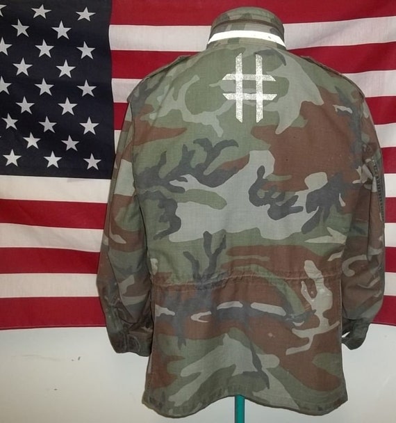 M65 field jacket woodland camo by Alpha Industries ci… Gem