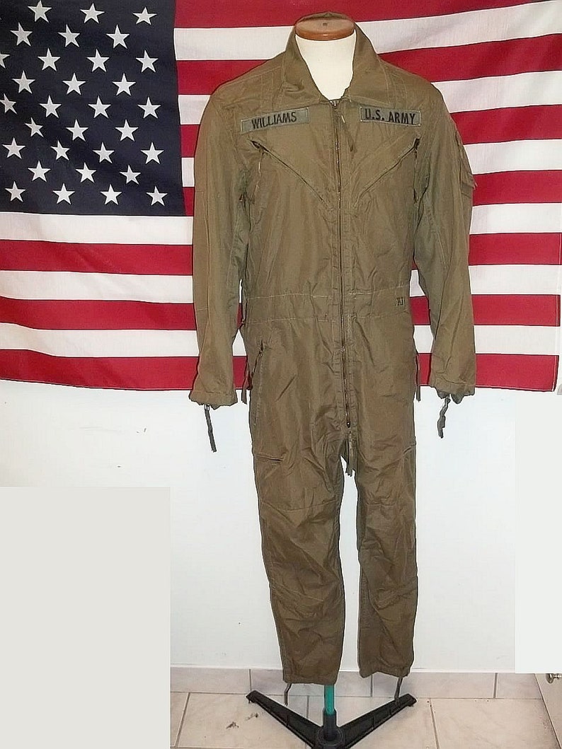 US Army Tanker Coveralls Combat Vehicle Crew Suit Olive Aramid Etsy