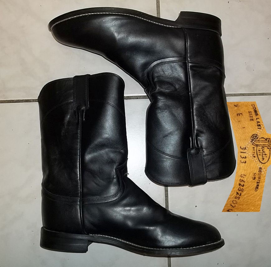 Justin Roper Boots Model 3133 Western 