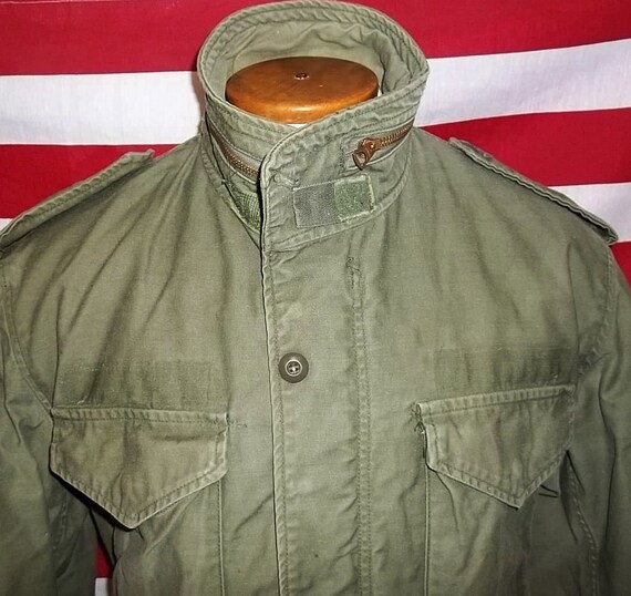 US Army M65 field jacket 1981 issue John Ownbey OG10… Gem