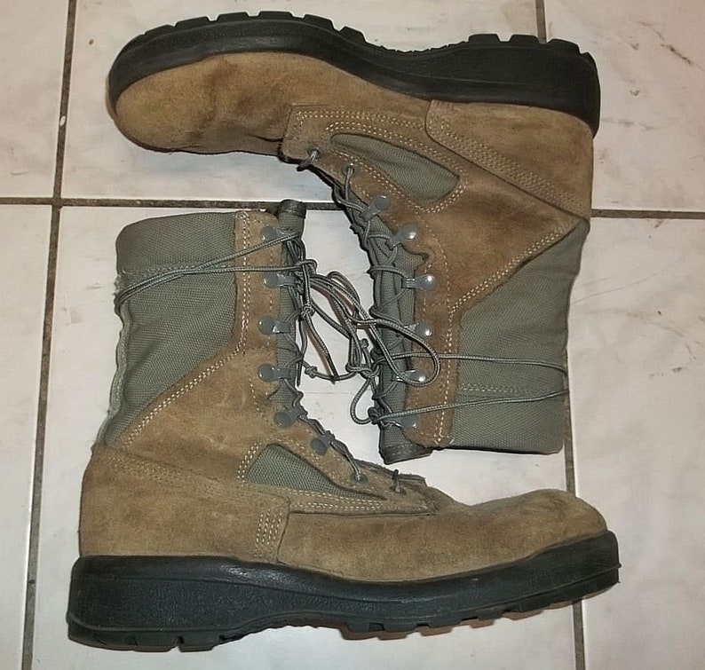 Belleville Combat Boots Goretex Air Force AFTW Model 16D1023 Beige