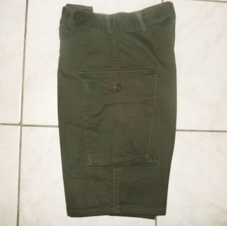 women's army fatigue cargo shorts