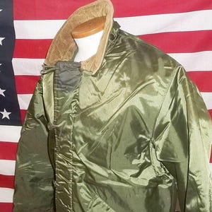 US Navy Deck Jacket A1: Alpha Industries USN Flotation - Small