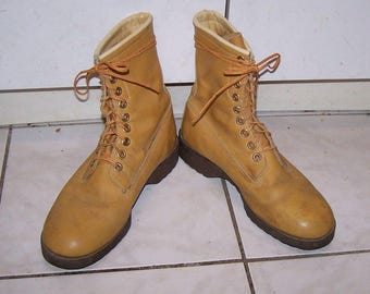 Botas de trabajo Genesco vintage: fabricadas en Canadá, talla 9 R para hombre en EE. UU.