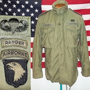 実物美品】アメリカ軍 第101空挺師団 M65フィールドジャケット 86年製