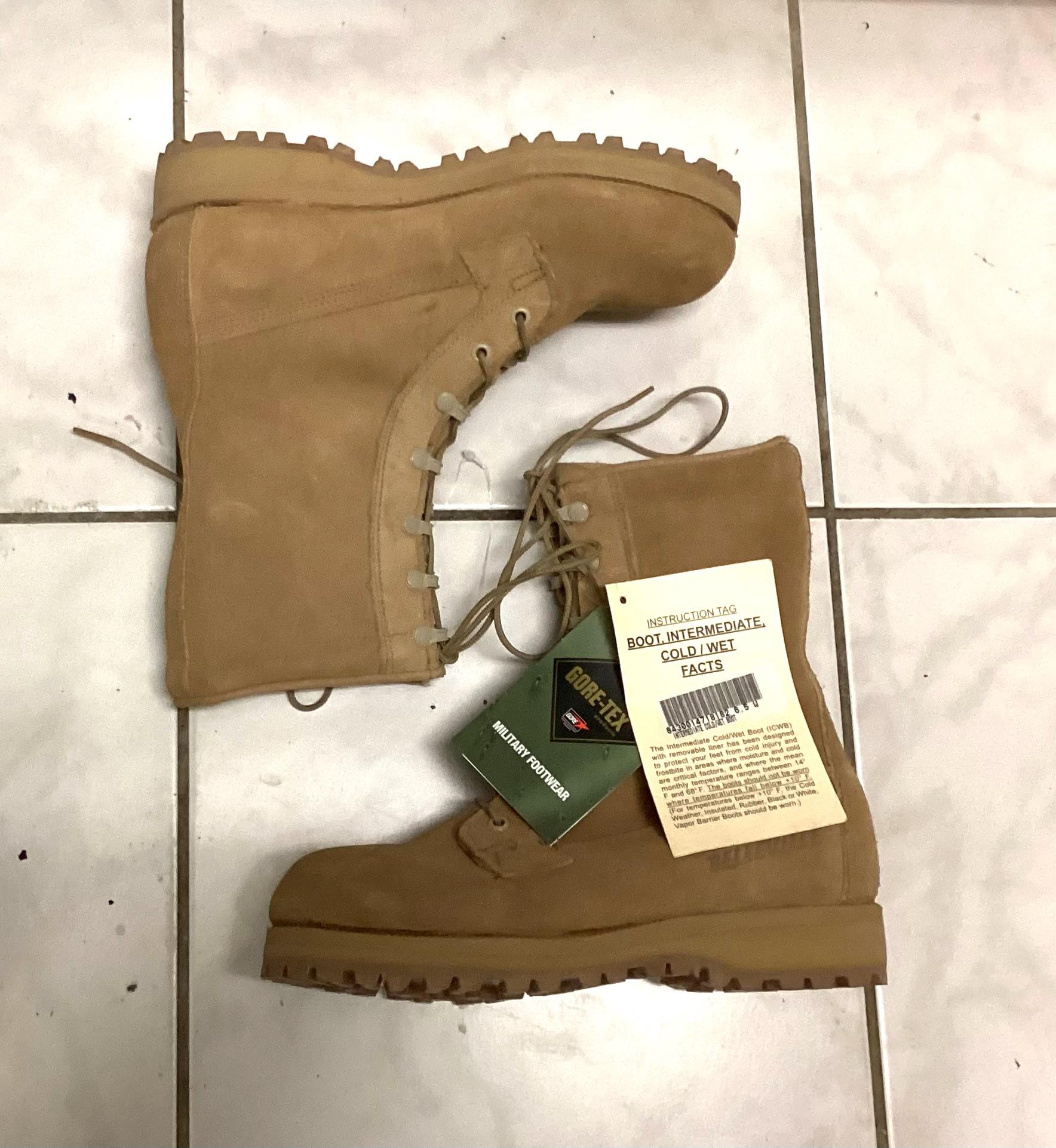 Belleville ICWT Goretex Combat Boots Desert Tan Military 