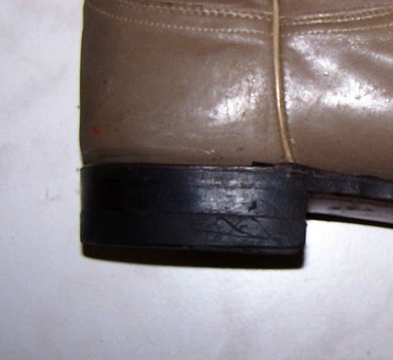 Justin roper boots western low heel model 3033 ta… - image 6